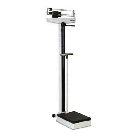 Rice Lake Weighing Systems Rice Lake RL-MPS-30 Mechanical Physician Scale with Height Rod - KG Only, 180 kg x 100 g 132703